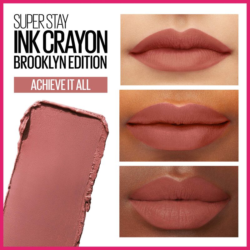 L&aacute;piz Labial Maybelline Super Stay Ink Crayon M... image number null
