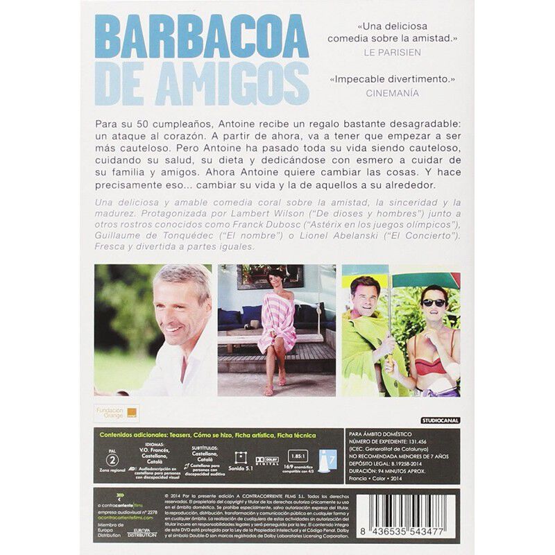 BARBACOA DE AMIGOS (BARBECUE) (DVD) image number null