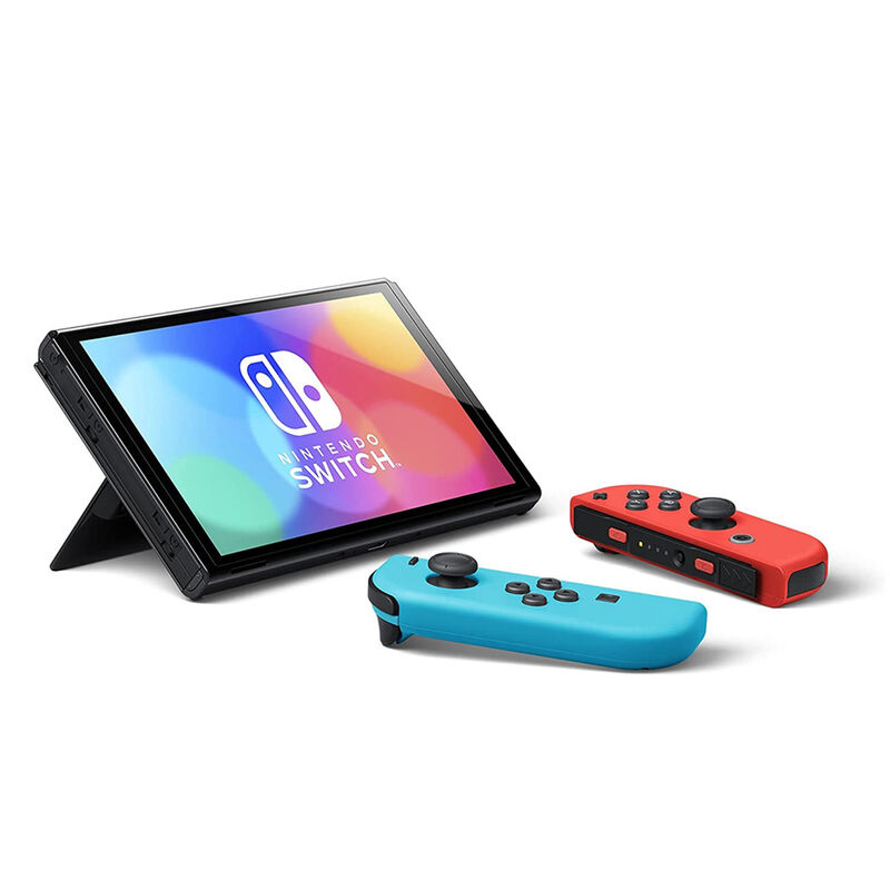 Combo Consola Nintendo Switch Oled Color Azul/R... image number null