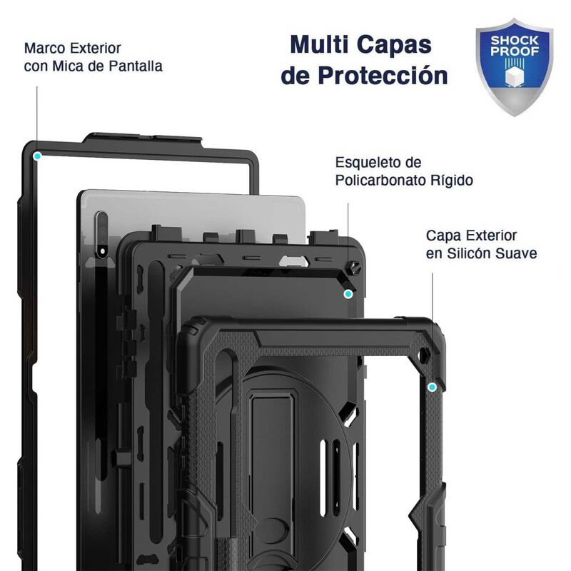 Funda Tekku Strapb Uso Rudo Para Samsung Tab S8... image number null