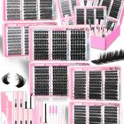 Kit De 1560 Piezas De Grupos De Pesta&ntilde;as Yiduo - Pack De 3 Cajas
