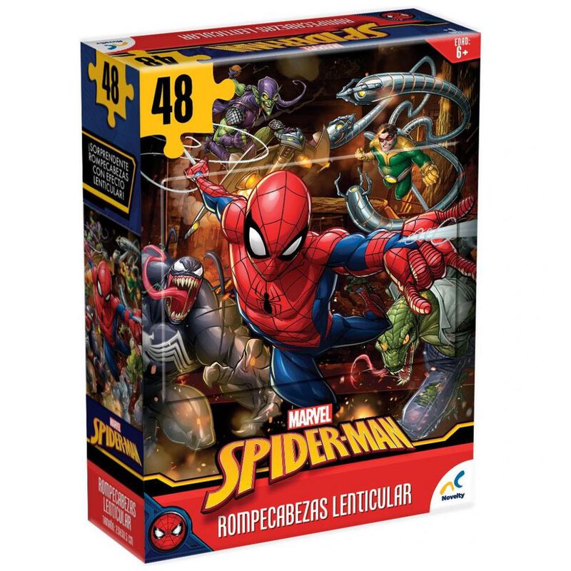 Rompecabezas Spiderman 48 Piezas Lenticular image number null
