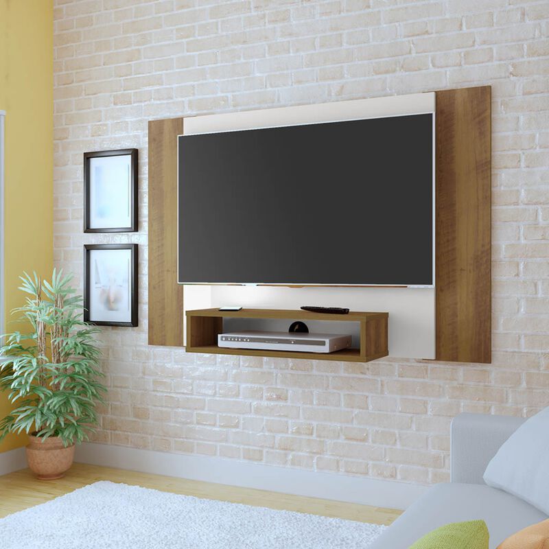 Panel para TV Bertolini Cine Pino Con Off White image number null