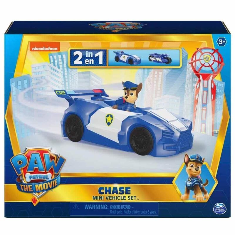 Set De Juguetes Paw Patrol Chase Con Coche Y Mo... image number null
