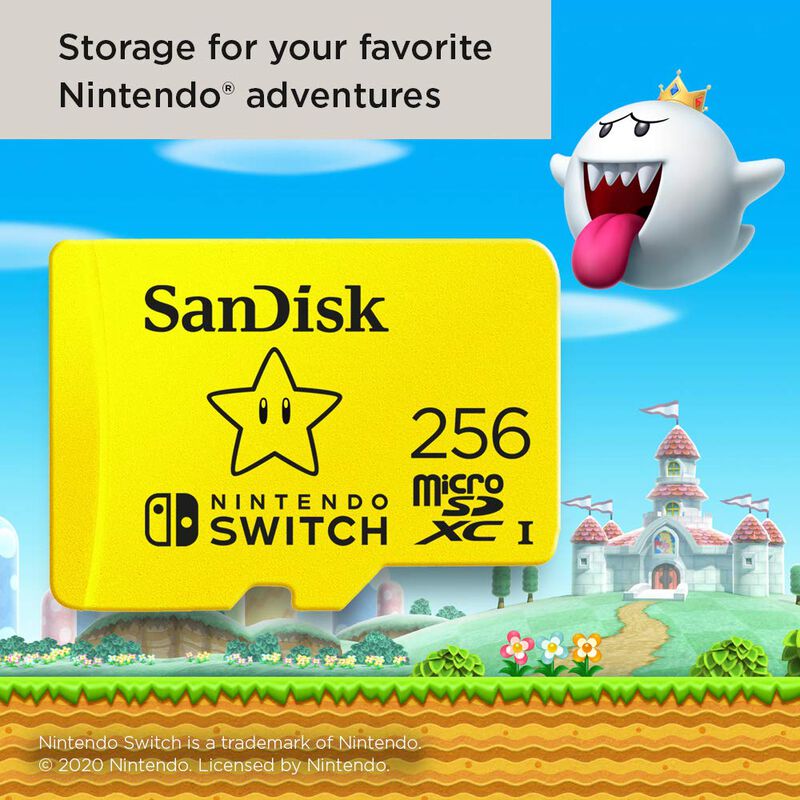 Tarjeta Microsdxc Sandisk 256gb Con Licencia Pa... image number null