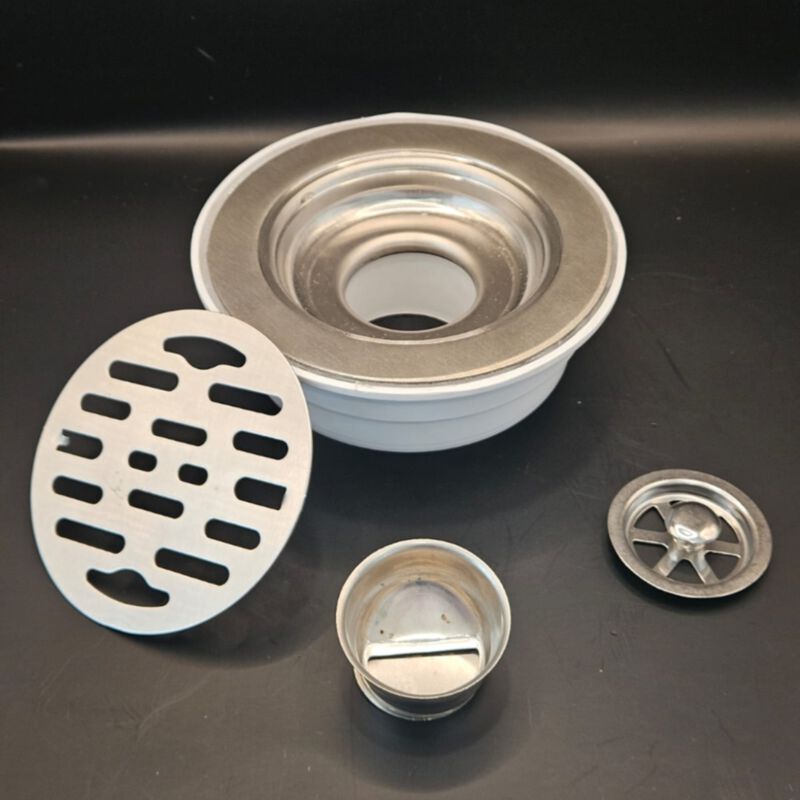 Desag&uuml;e Coladera M-0211-1 Acero Inox 12X12 C/At... image number null