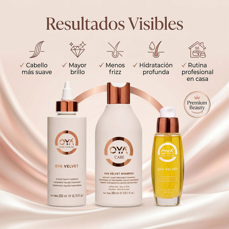 Kit Profesional Para Cabello Oya Velvet Reparac... image number null