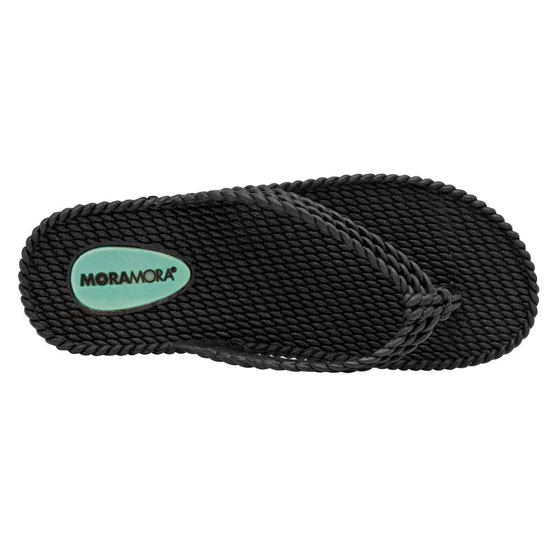 Moramora Sandalia para mujer negro image number null