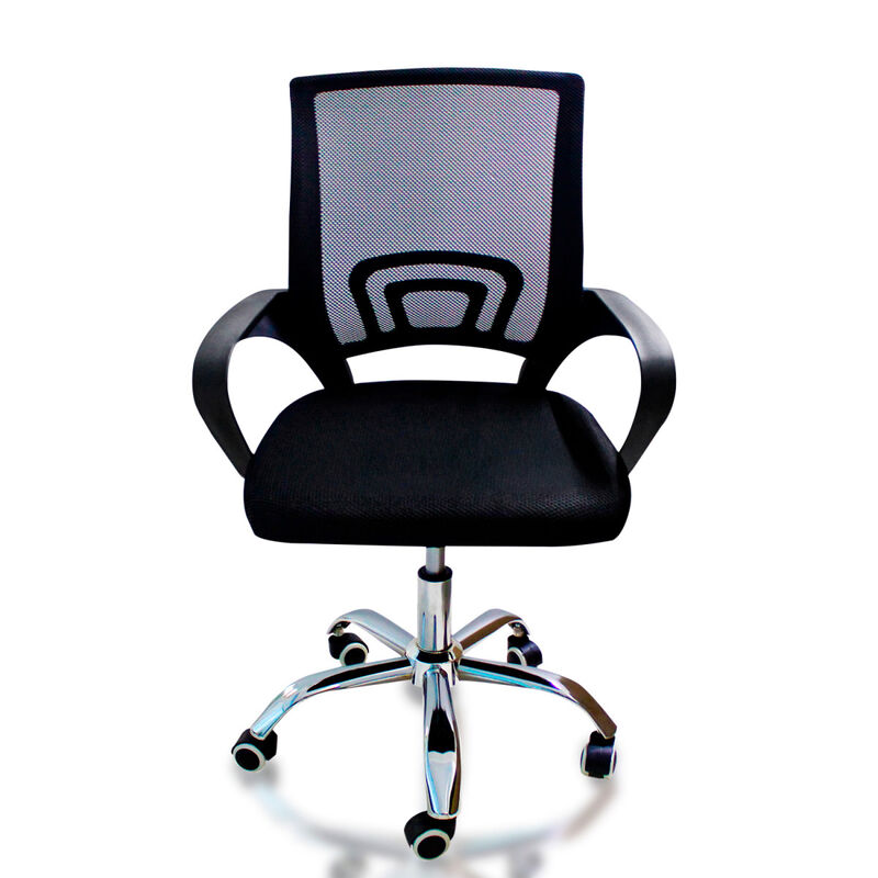 Silla de Escritorio Negra image number null
