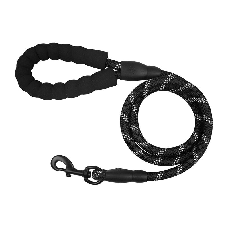 Fancy Pets Correa de Cuerda color Negra 1.60 Me... image number null