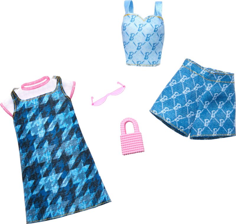 Conjunto De Ropa De Moda Barbie Fashions 2 Traj... image number null