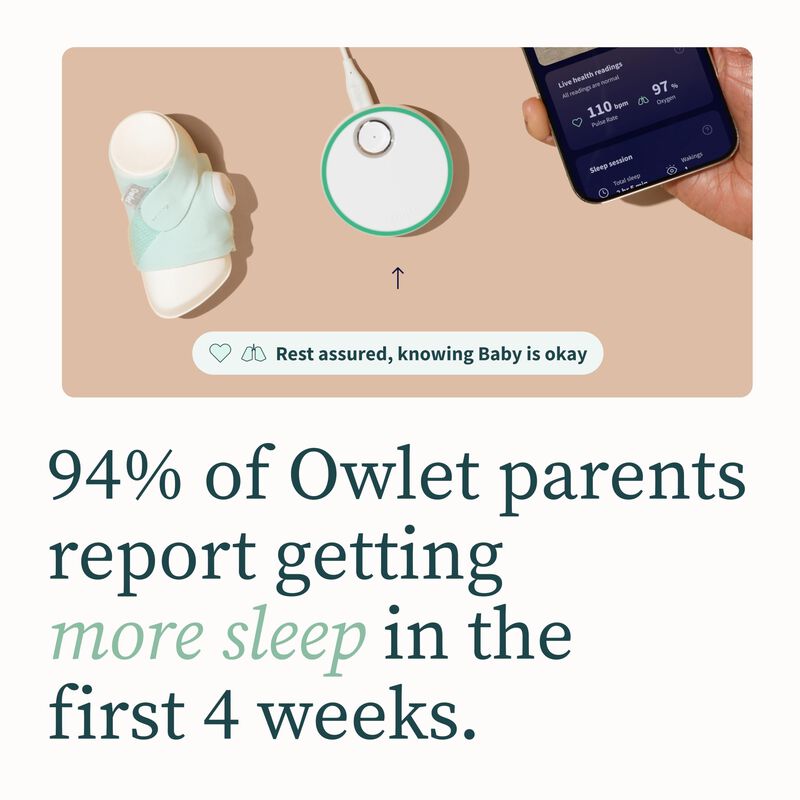 Monitor Inteligente Para Beb&eacute;s Owlet Dream Duo ... image number null