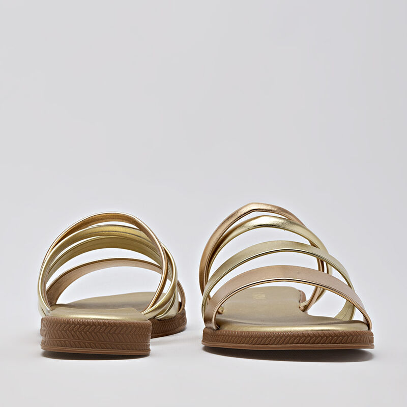 Moramora Sandalia para mujer oro oro rosa image number null