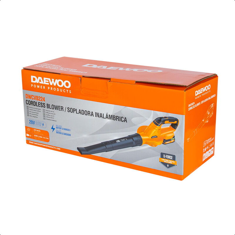 Daewoo Sopladora Inal&aacute;mbrica 20v Incluye Bater&iacute;... image number null