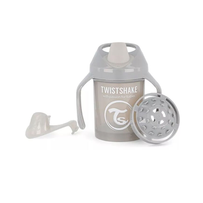 Vaso Mini Cup Twistshake 7oz Gris Pastel image number null