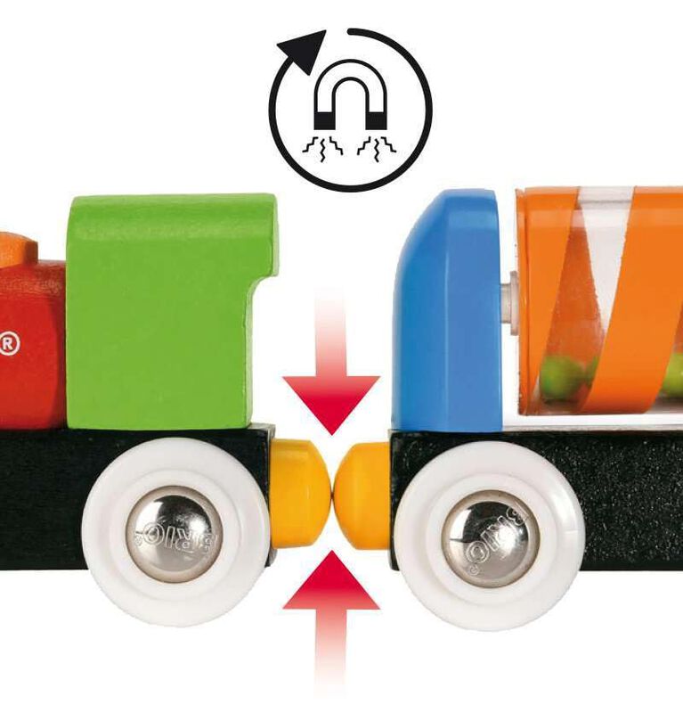 Set De Tren De Juguete Brio My First Railway 33... image number null
