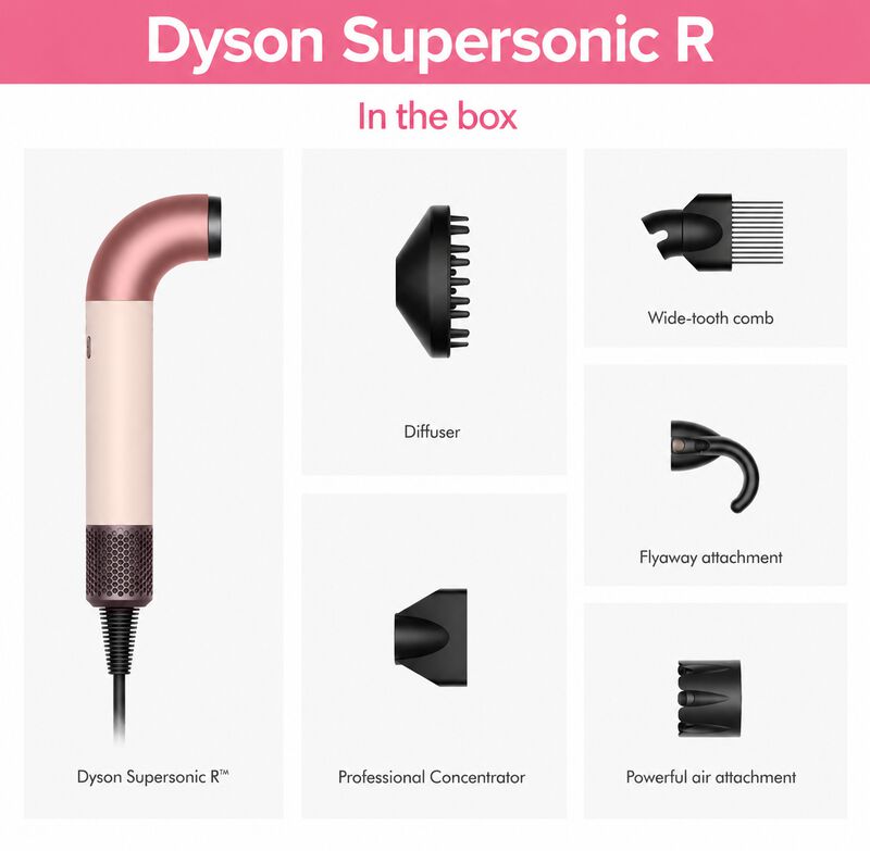 Secadora Dyson Supersonic R Ceramic Pink Profes... image number null