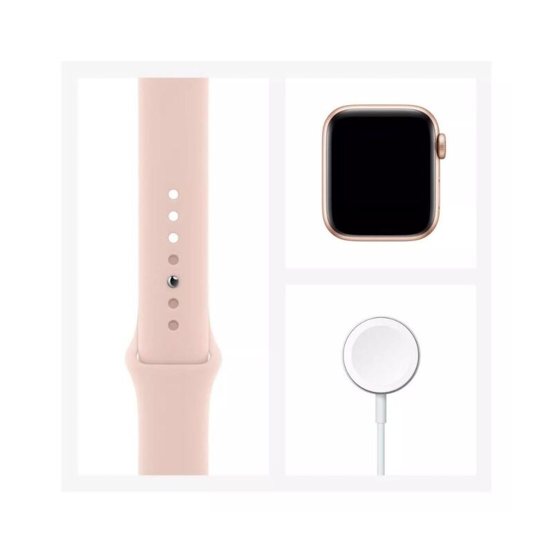 Apple Watch SE (GPS, 40MM) Dorado con Correa De... image number null
