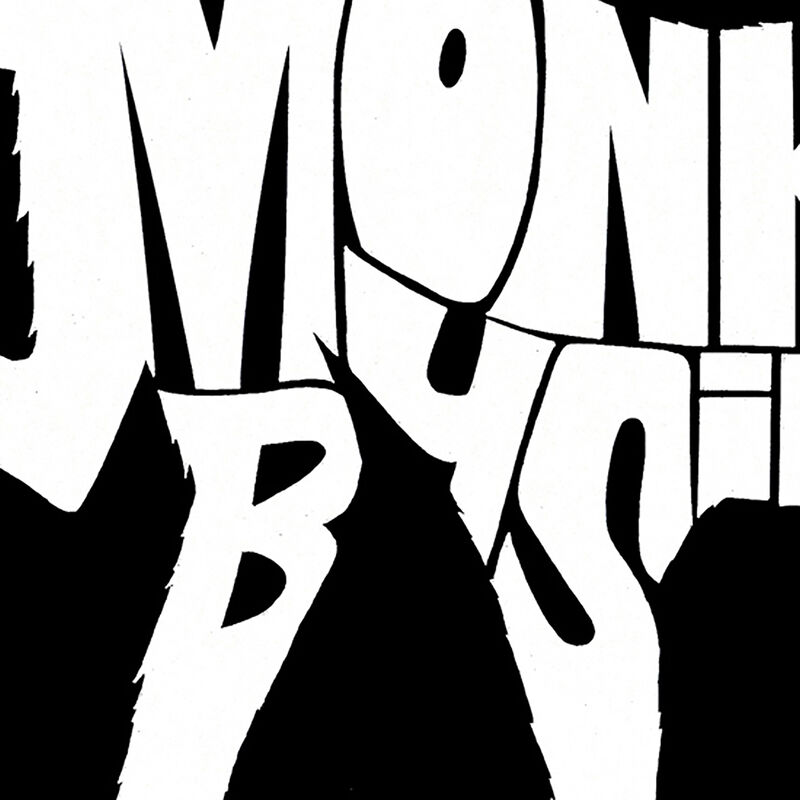 Sudadera Con Capucha Word Art Para Ni&ntilde;o - Monke... image number null