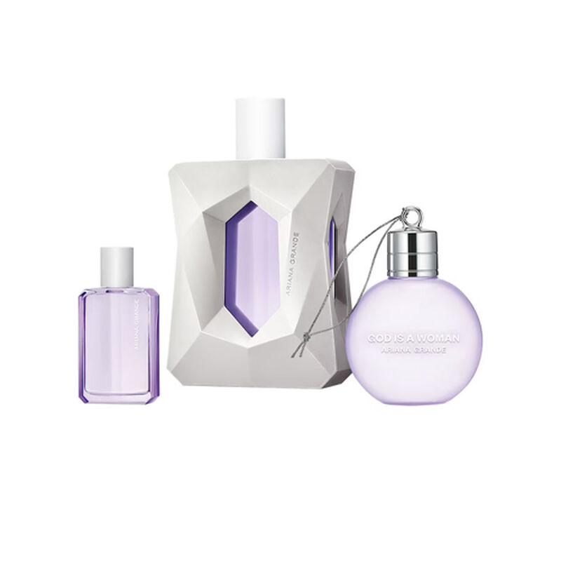 Ariana Grande God Is A Woman Set Perfume + Gel ... image number null