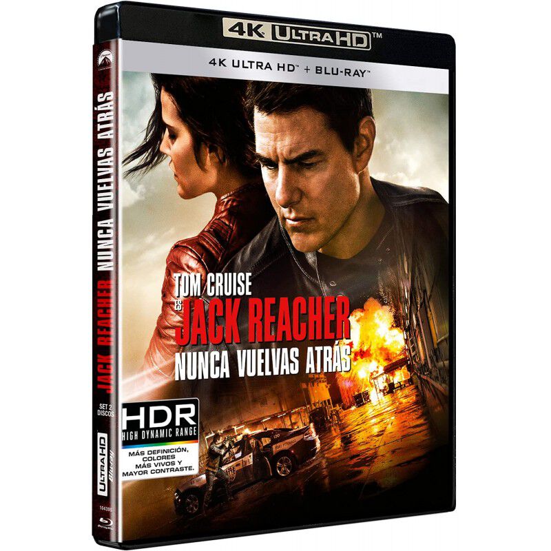 Jack Reacher - Nunca vuelvas atr&aacute;s (UHD) - BD [... image number null
