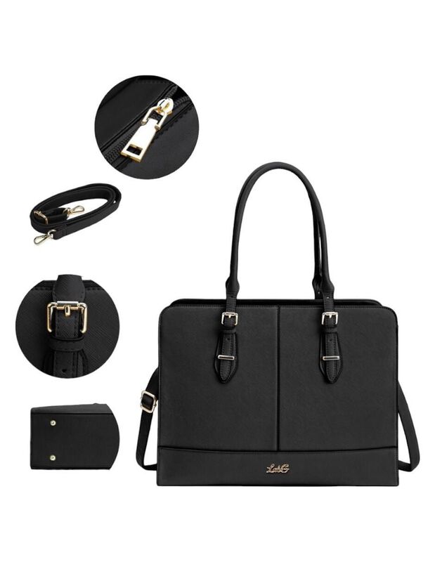 Bolsa Tote Pink Brule De Cuero Para Mujer image number null