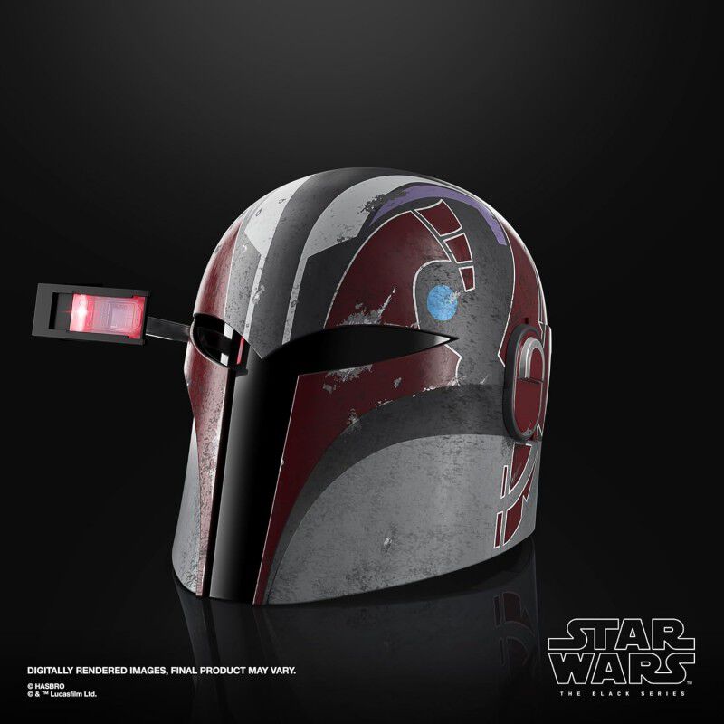 Casco Electr&oacute;nico Sabine Wren The Black Series ... image number null