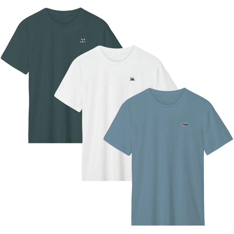 Set de 3 playeras Bark and Hide Playera Para Ho... image number null