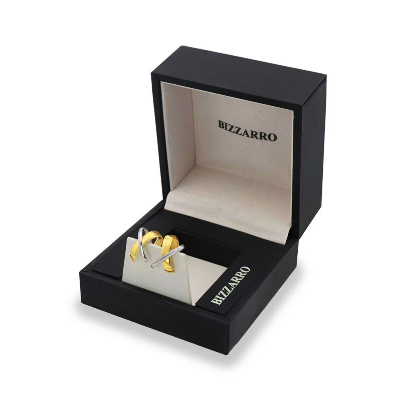 Arracadas 2begold Amarillo Con Blanco (925+1/10... image number null