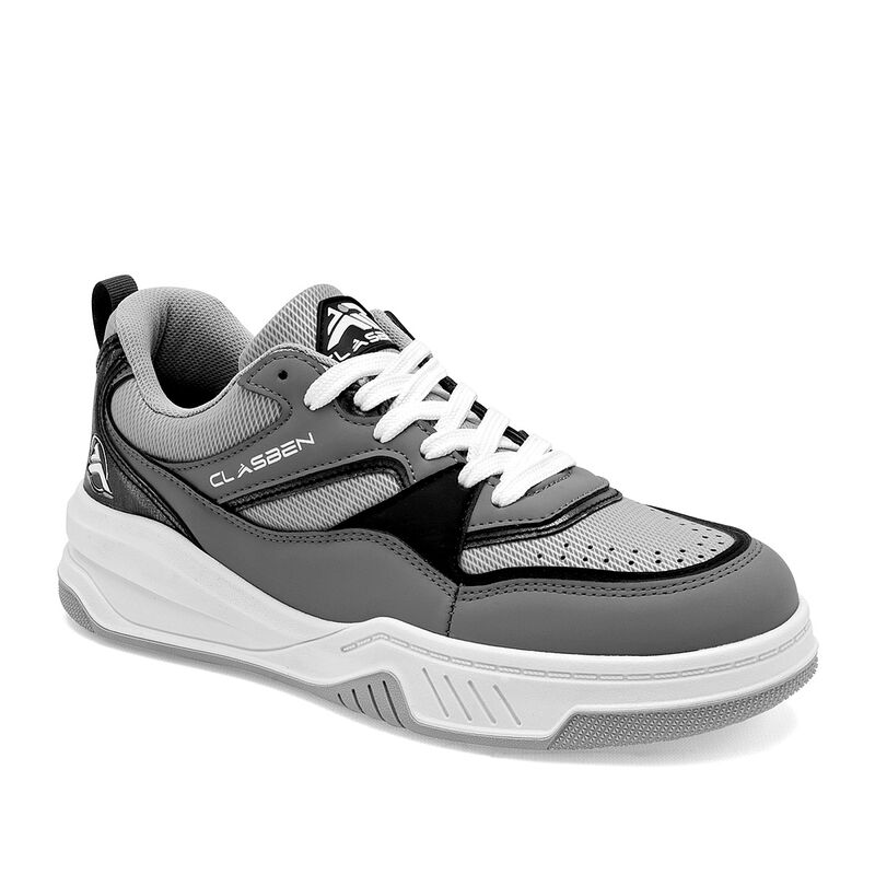 Clasben Tenis urbano para hombre. Gris negro image number null