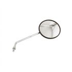 Espejos Circular Motocicleta Base Metalica 2p Negro Sparelli