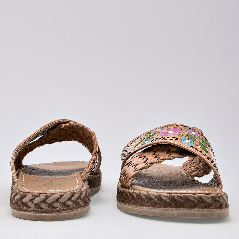 Mora Tierra Sandalia para mujer beige multicolo... image number null