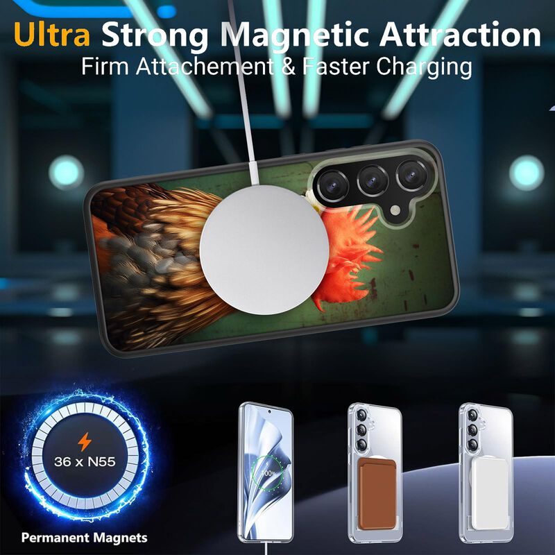 Funda Bfukvou Galaxy A16 5g Magsafe Con Acabado... image number null
