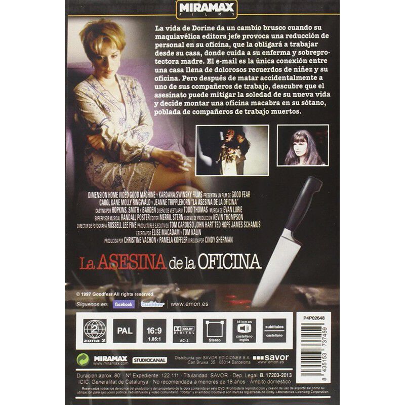 La Asesina De La Oficina [DVD] image number null
