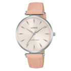 Reloj De Pulso Lorus Modelo Rg249px9 Para Mujer Color Rosa