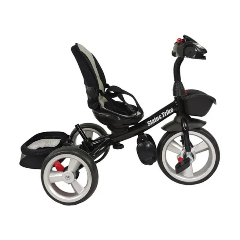 Triciclo Para Ni&ntilde;os Gris 7en1 Con Asiento Girat... image number null