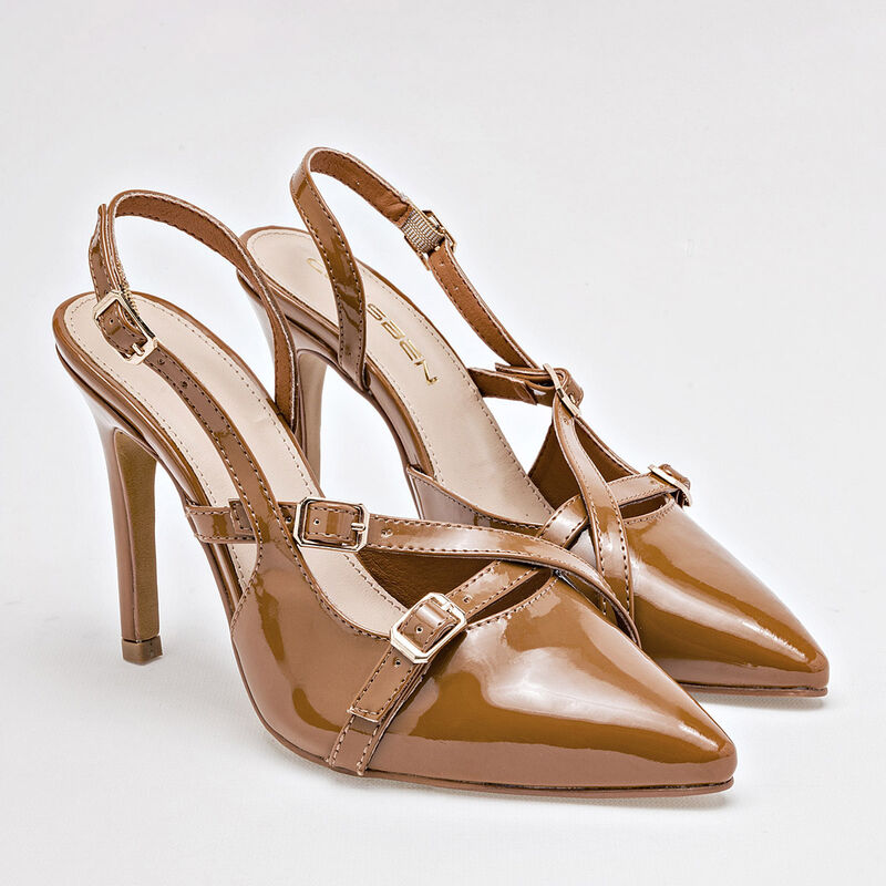 Clasben Zapatilla para mujer camel image number null