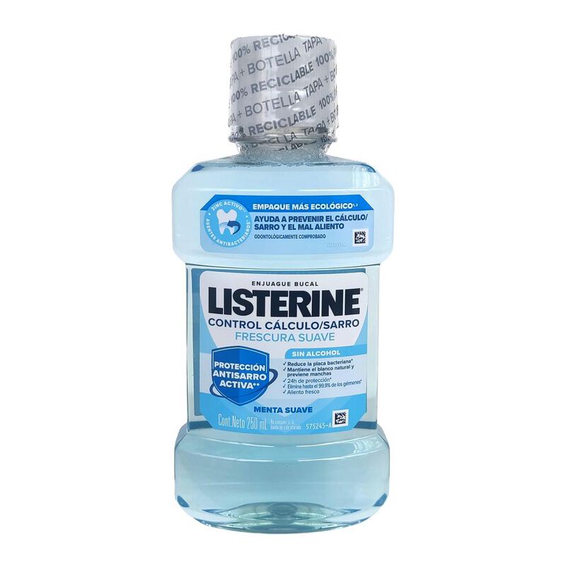 Enjuague Bucal Listerine Control Sarro Sin Alco... image number null