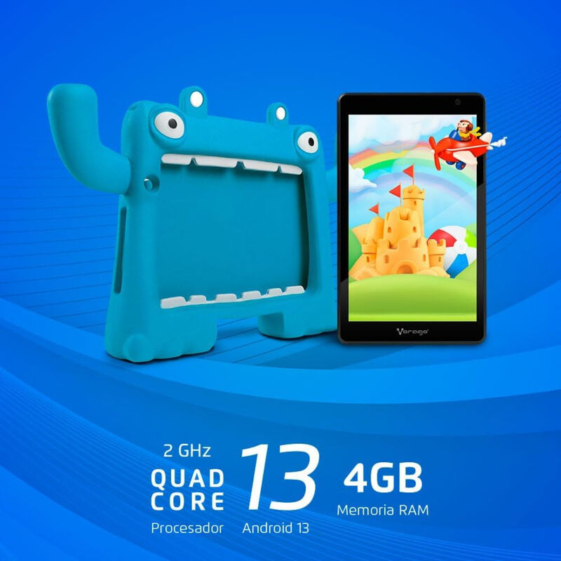 Tablet Vorago PAD-8-KIDS 8” 64GB Ram 4GB 2MP/5M... image number null