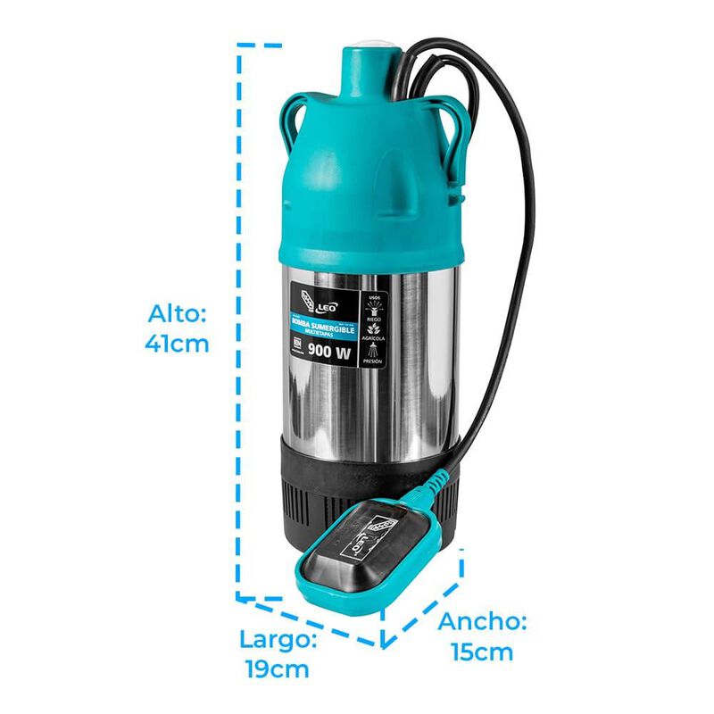 Bomba sumergible tipo kanki de 1.2 HP Alta Pres... image number null