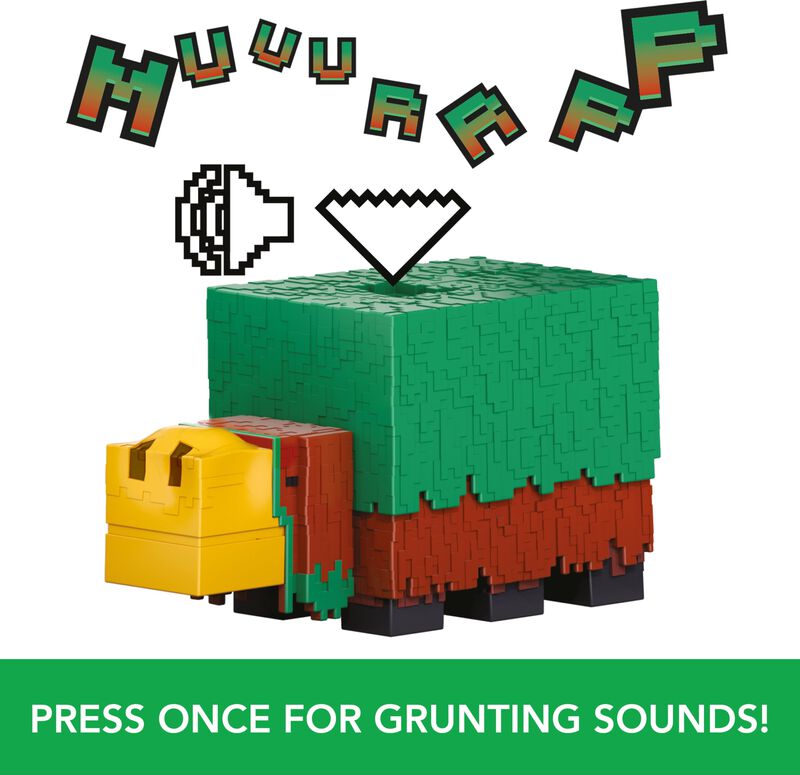 Figura De Acci&oacute;n Mattel Minecraft Sniffer Con S... image number null