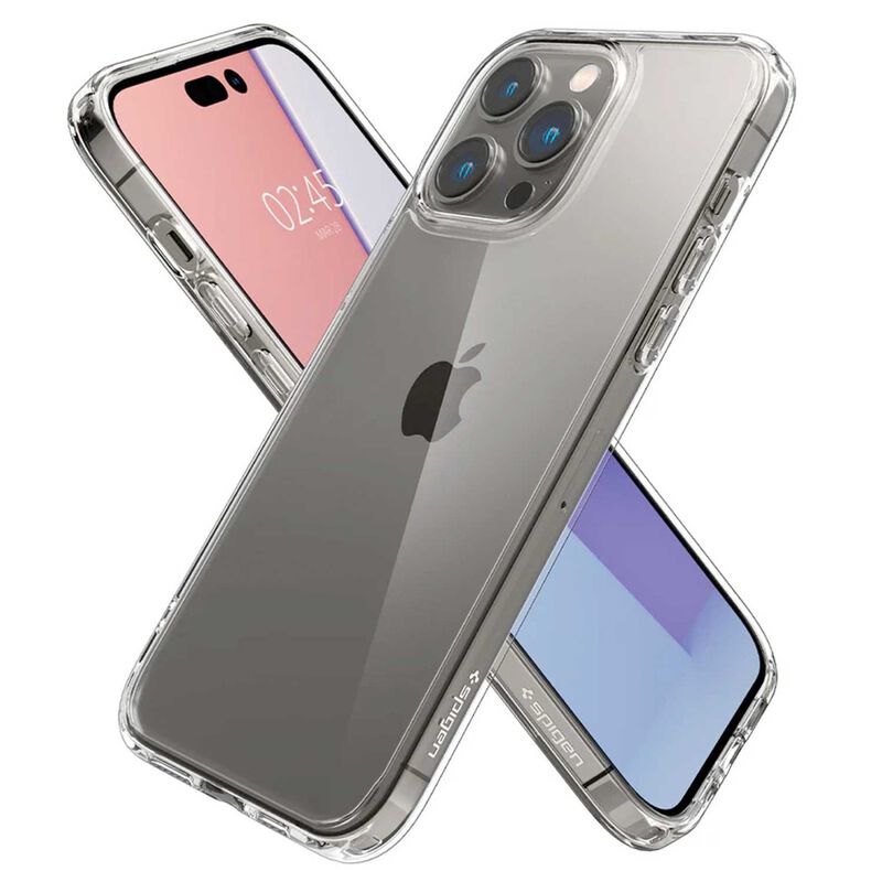 Funda Spigen Crystal Hybrid Para Iphone 14 Pro ... image number null