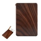 Portatarjetas De Madera Yoyai 11 &times; 7 &times; 1,1 cm Con Cierre Magn&eacute;tico
