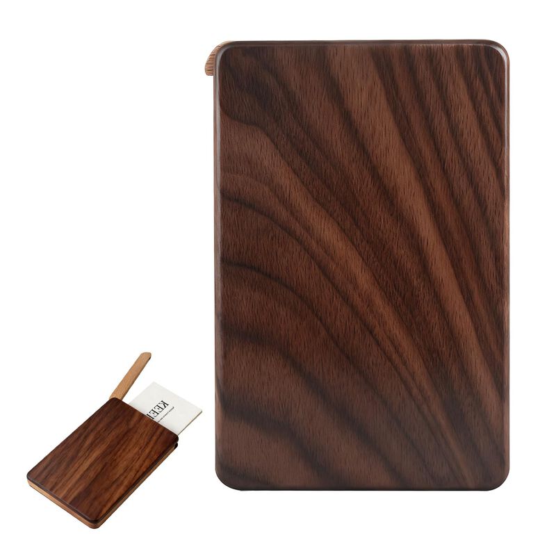 Portatarjetas De Madera Yoyai 11 &times; 7 &times; 1,1 cm C... image number null