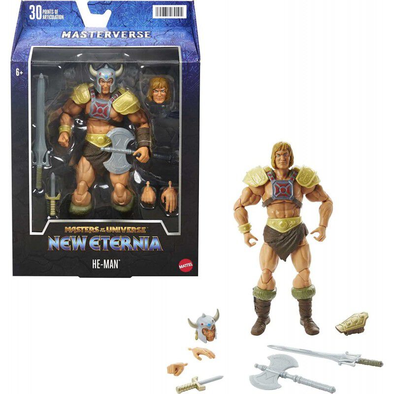 Figura He-Man New Eternia Masterverse Masters d... image number null