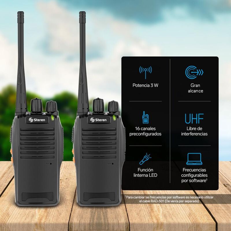 Kit De 2 Radios Intercomunicadores | rad-010 image number null