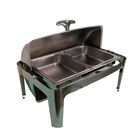 Chafer Hotelera medio acero inoxidable Shorbull