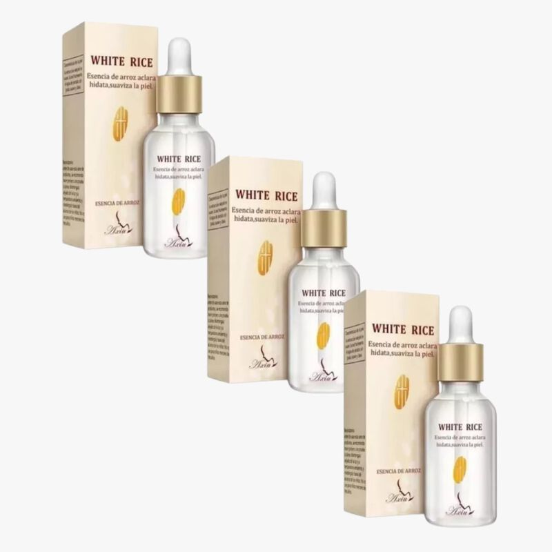 Pack 3 S&eacute;rum De Arroz Blanco Aclarante White Ri... image number null