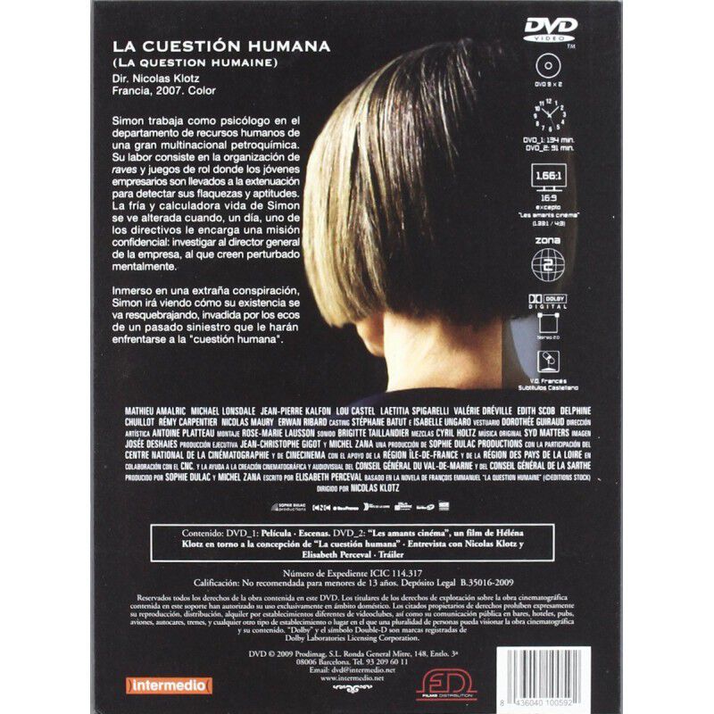 La Cuesti&oacute;n Humana (V. O.) [DVD] (2007) La Ques... image number null