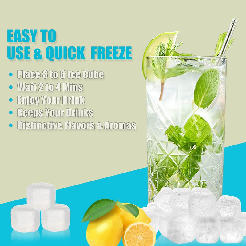 Cubitos de Hielo Reutilizables Nonley 2.5 cm - ... image number null